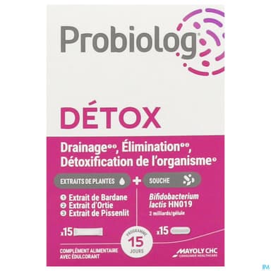 Probiolog Detox Gelule 15 + Stick 15