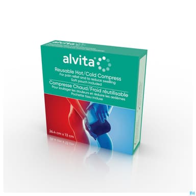 Alvita Compresse Chaud Froid Reutilisable 26cm4 X 13cm