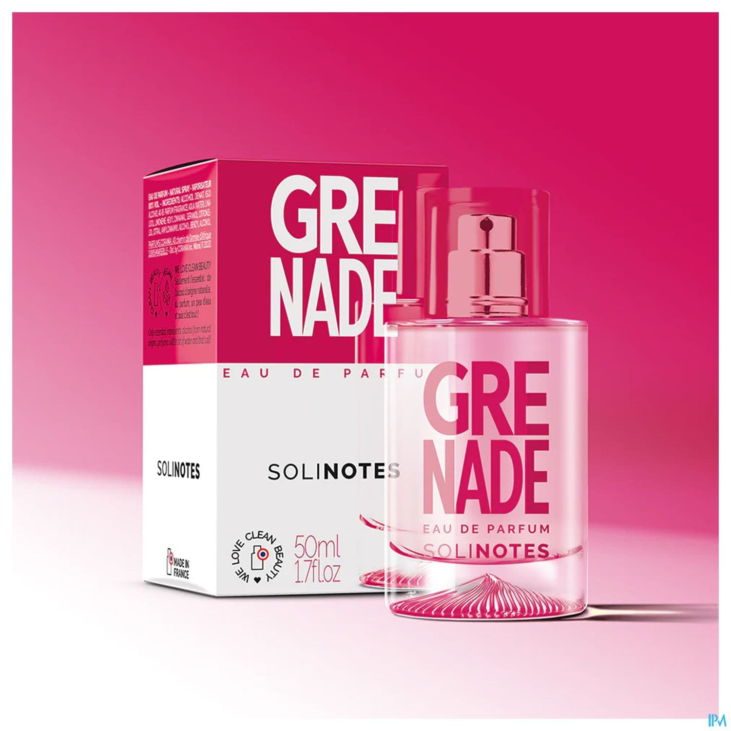 Solinotes Eau De Parfum Grenade Vaporisateur 50ml