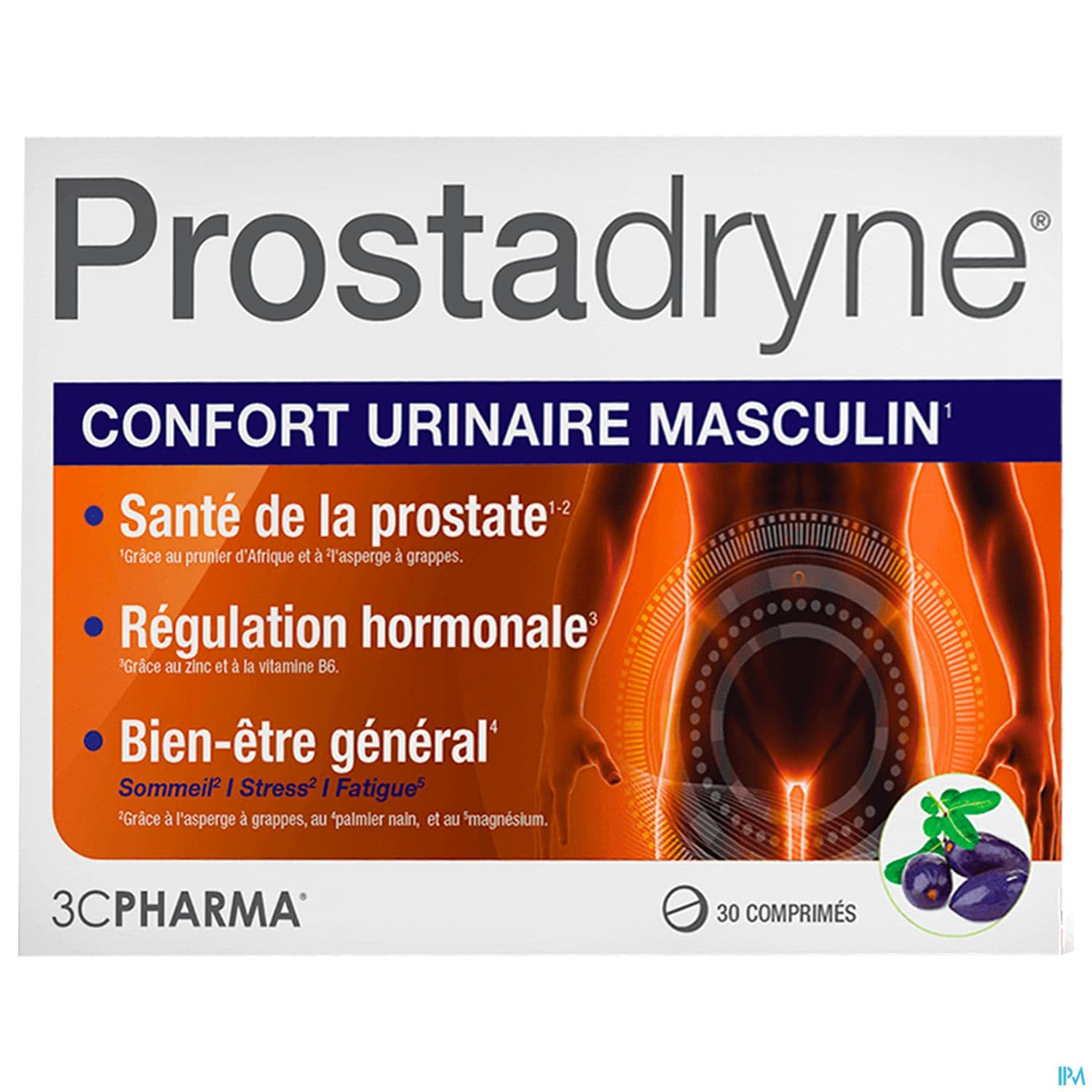 3C PHARMA PROSTADRYNE CPR 30