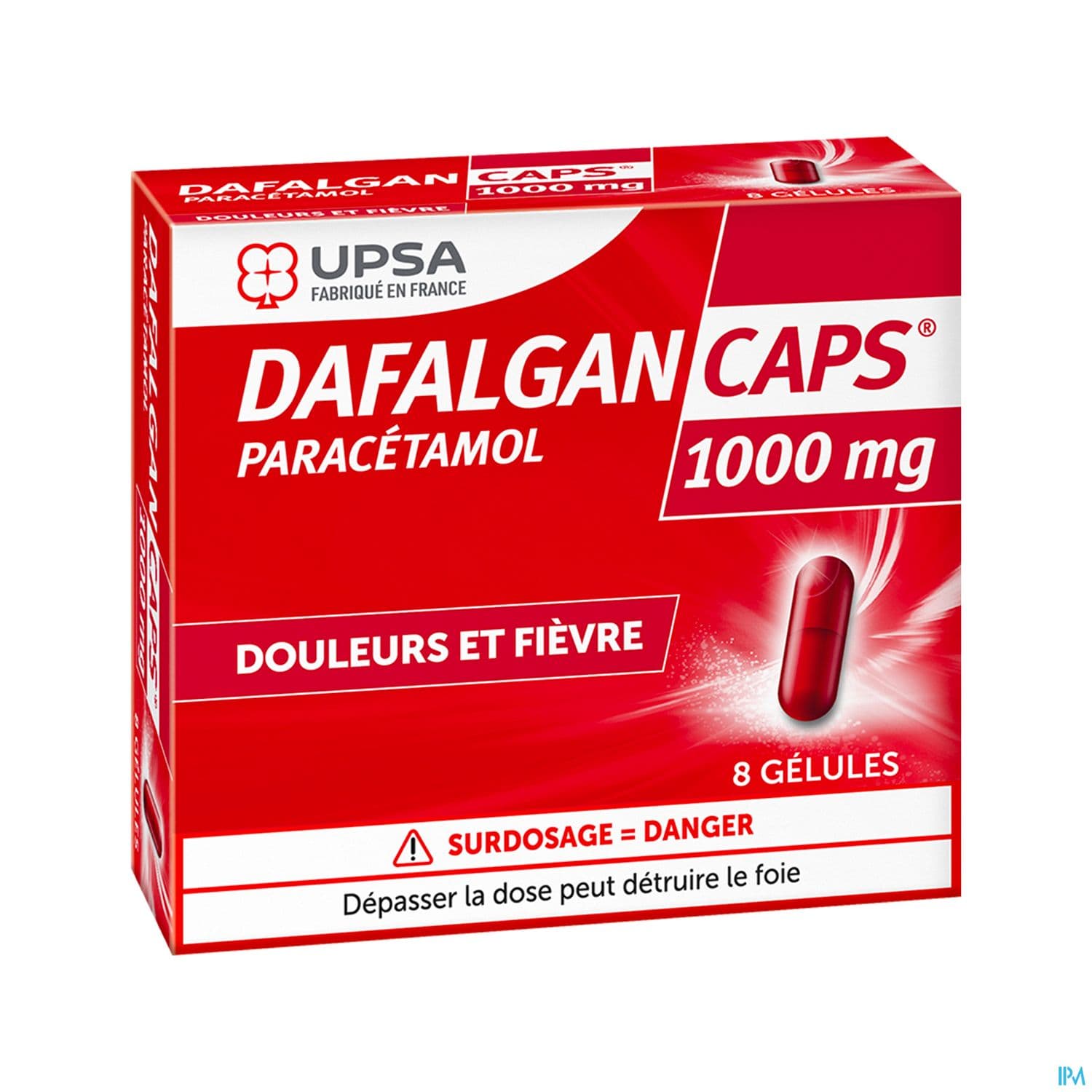 Dafalgancaps 1000mg Gelule 8