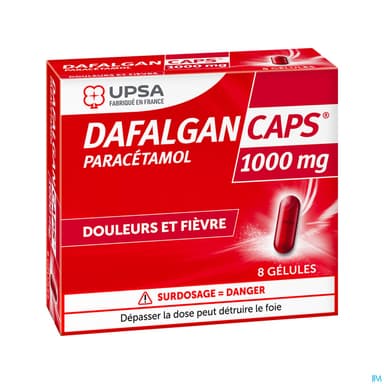 Dafalgancaps 1000mg Gelule 8