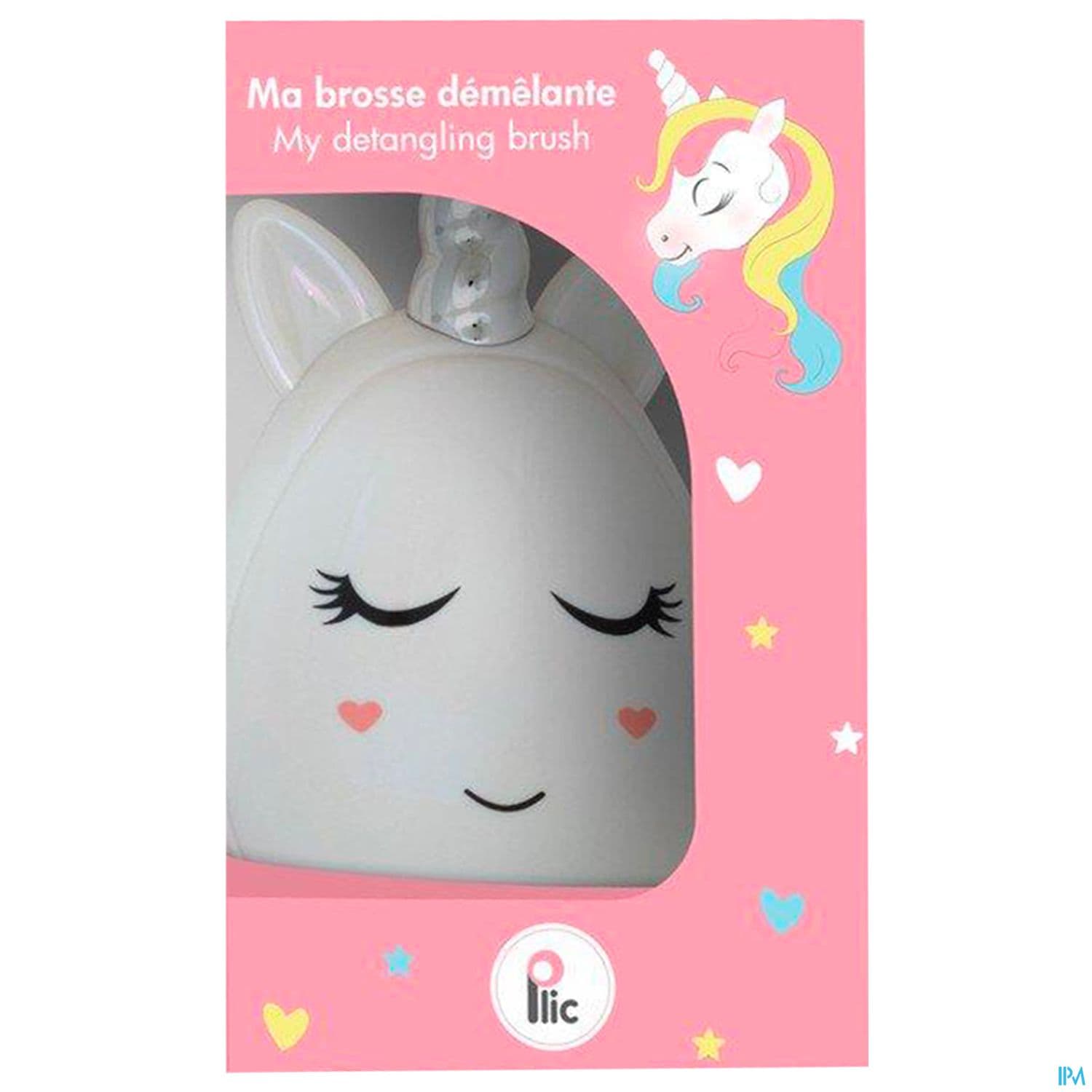 Plic Beauty Brosse Cheveux Licorne Bleue