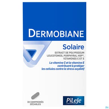 Pileje Dermobiane Solaire Comprime 30