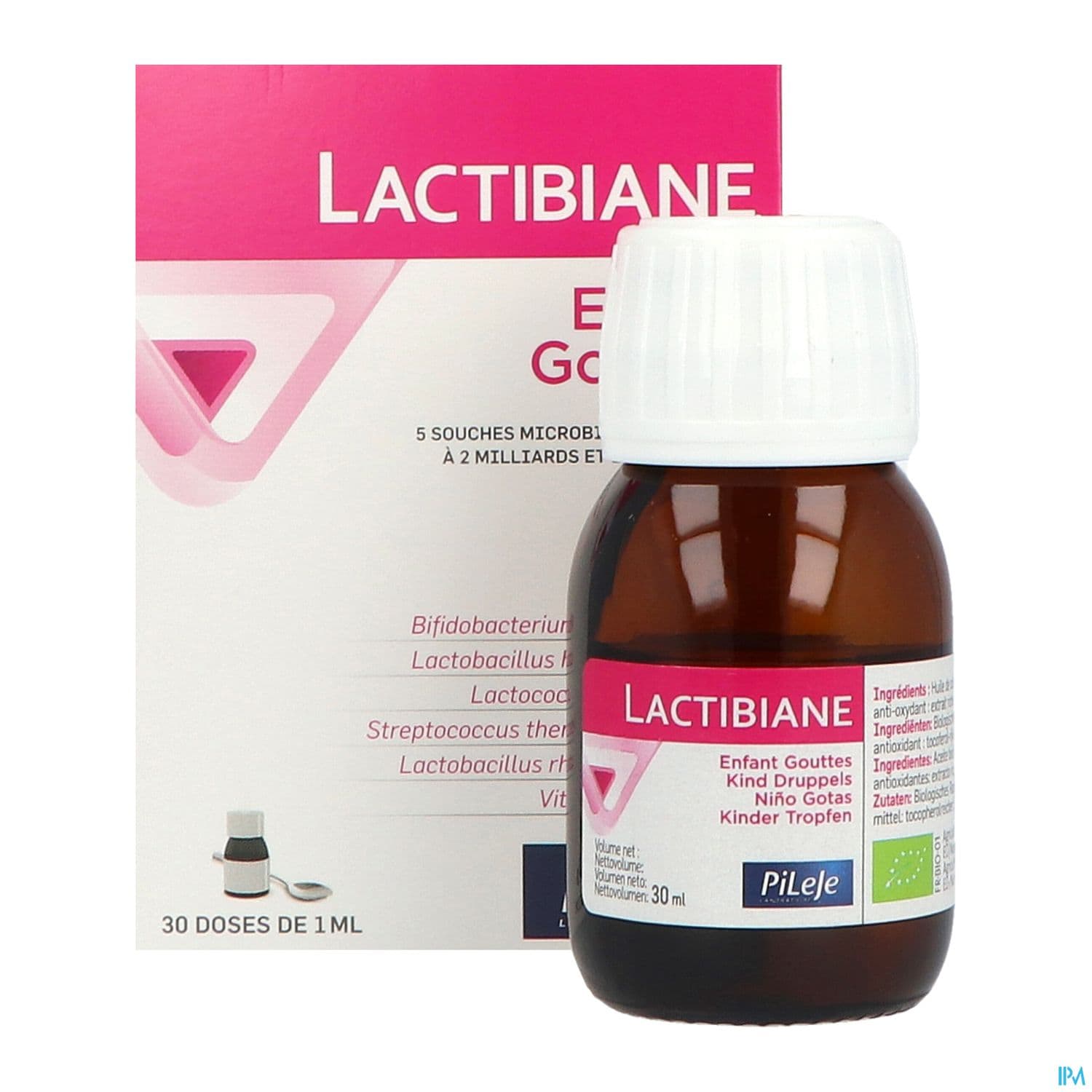 Pileje Lactibiane Enfant Gouttes 30ml