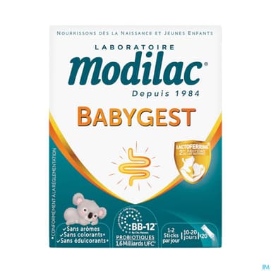 MODILAC BABYGEST STICK 20