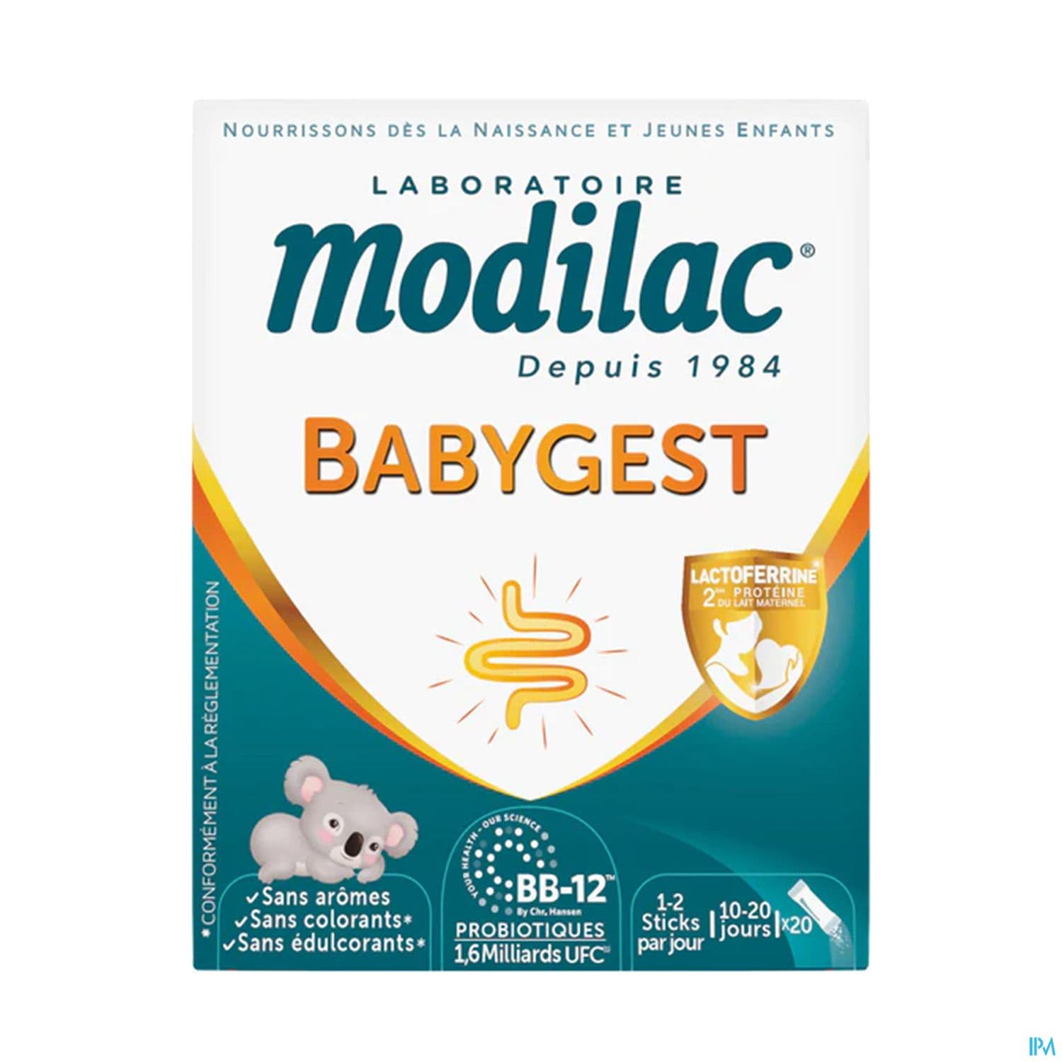 MODILAC BABYGEST STICK 20