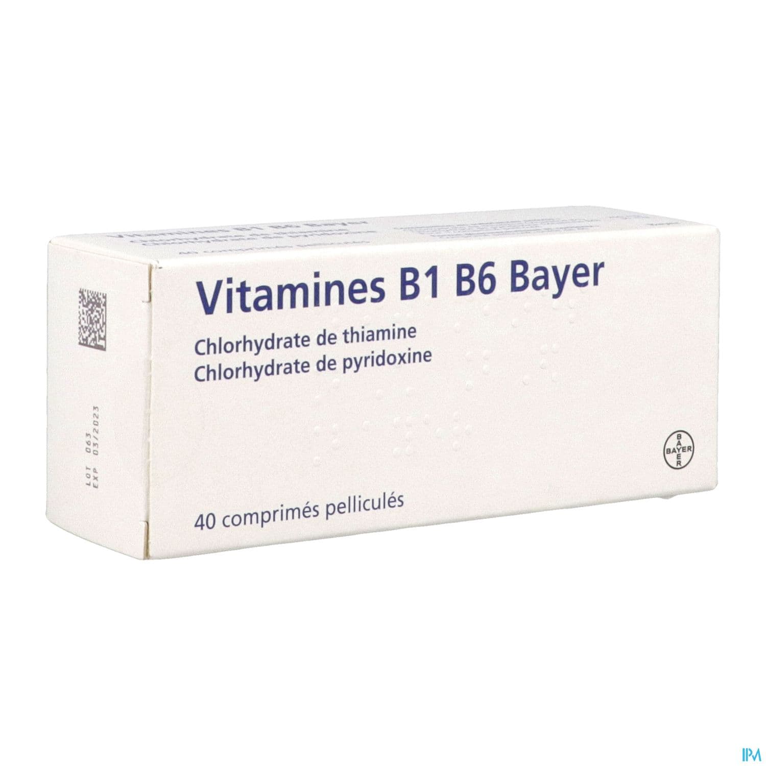 Vitamine B1 B6 Bayer Comprime 40
