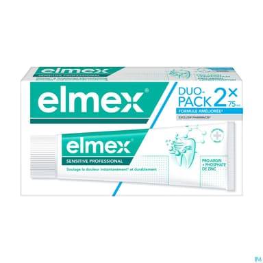 ELMEX DENT SENSITIV PRO 75ML X2