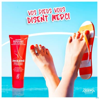 Akileine Rouge Baume Reposant 75ml