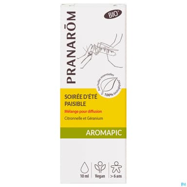 Pranarom Aromapic Melange Diffusion Soiree Ete Bio 30ml