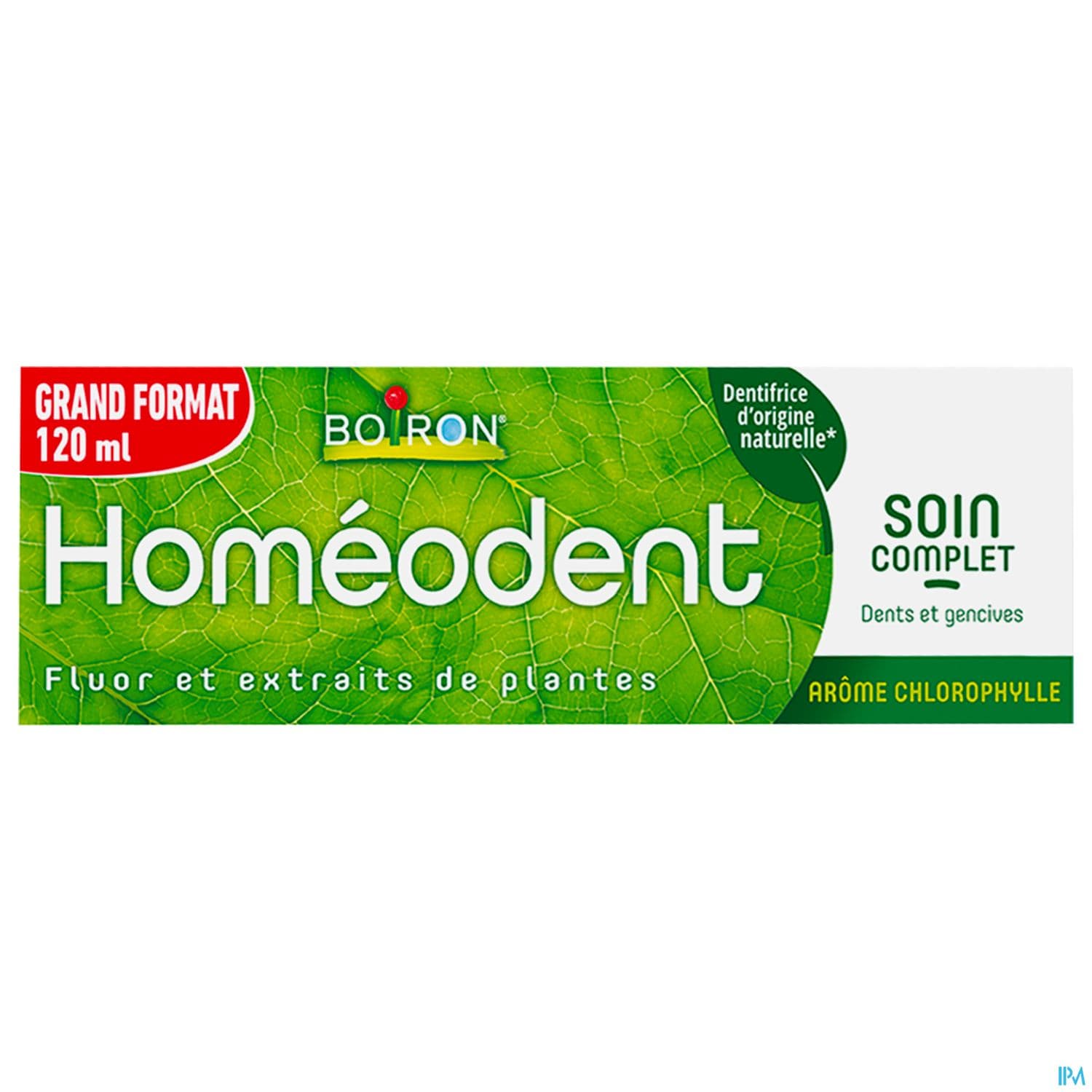 Boiron Homeodent Soin Complet Dents Et Gencives Chlorophylle Pate Dentifrice 120ml
