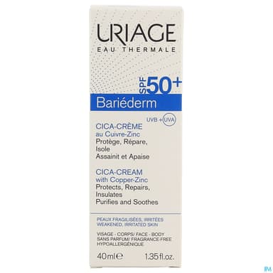 BARIEDERM CICA-CREME SPF50+ 2EN1