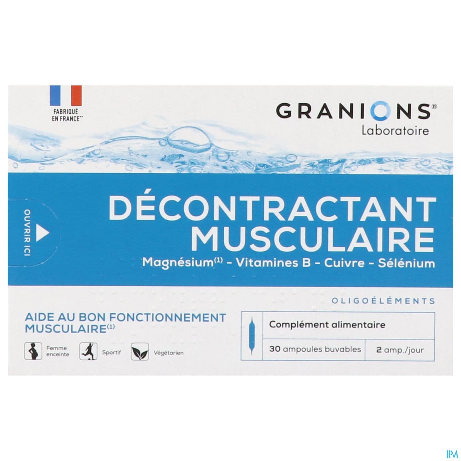 GRANIONS DECONTRAC MUSC AMP2ML30