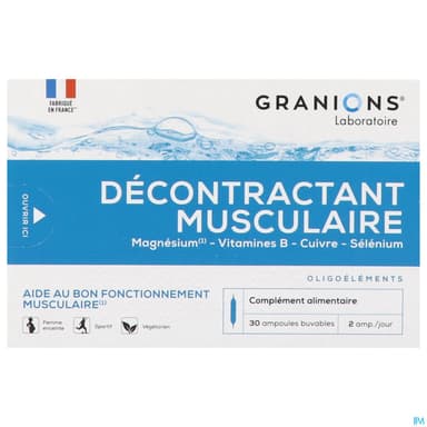 GRANIONS DECONTRAC MUSC AMP2ML30