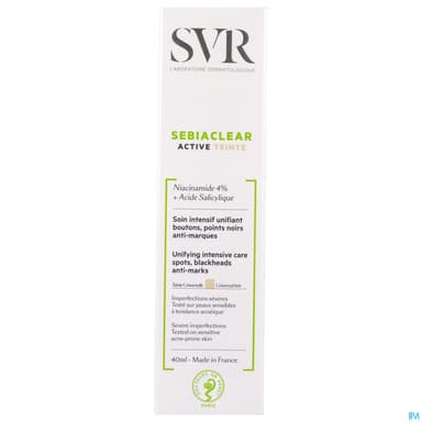 SVR SEBIACLEAR CR ACTIV TEINTE40ML
