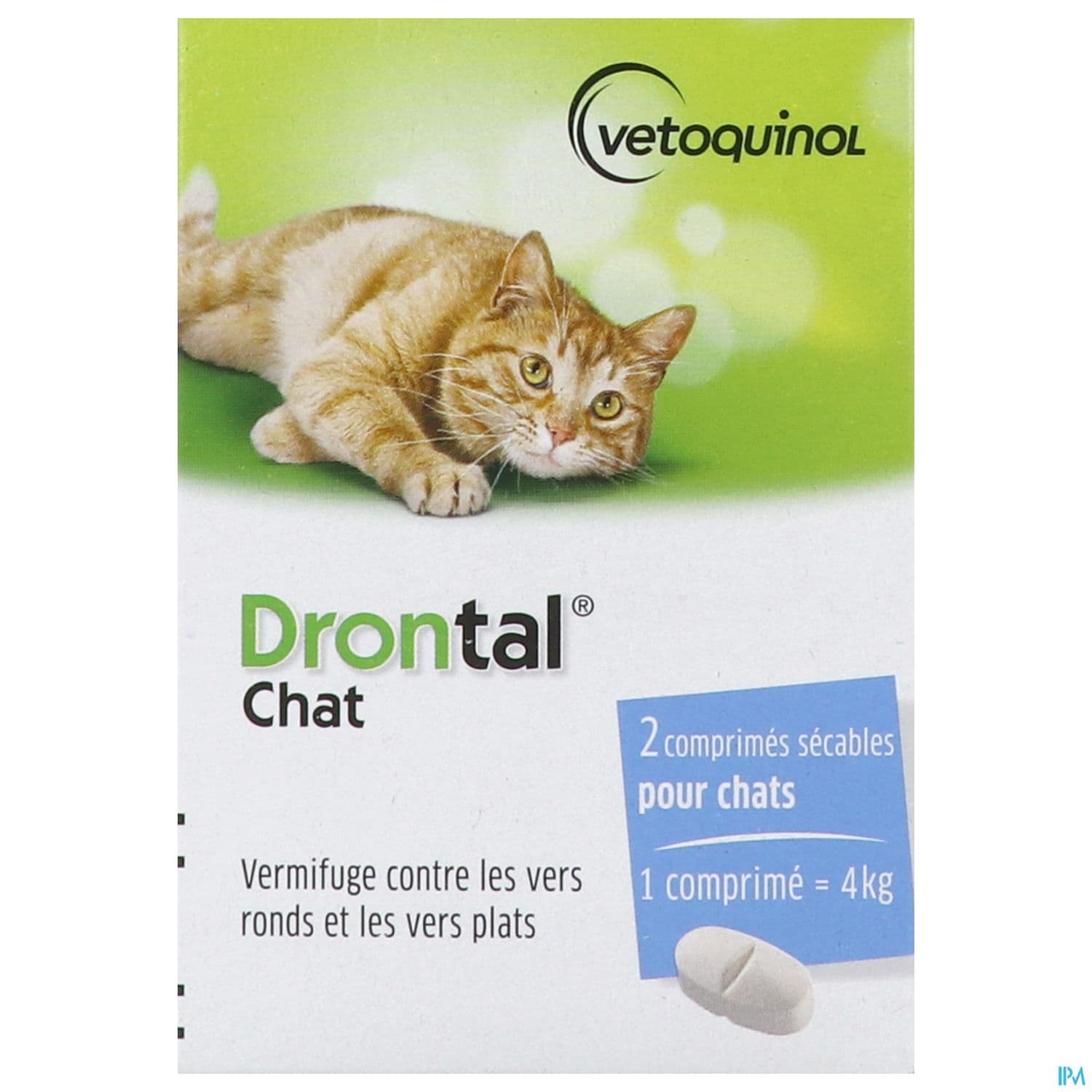 Drontal Chat Comprime Ellipsoide 2