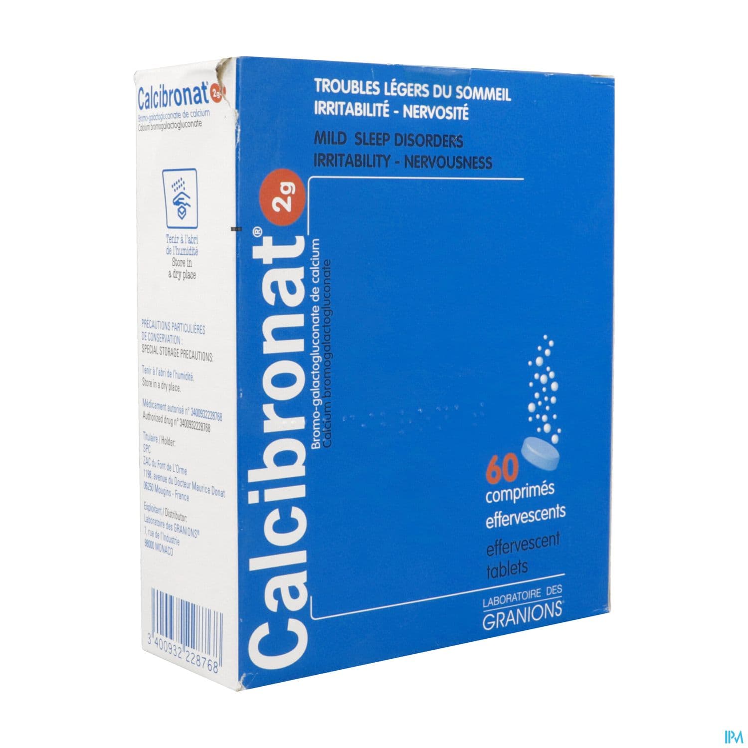 Calcibronat 2g Comprime Effervescent 60