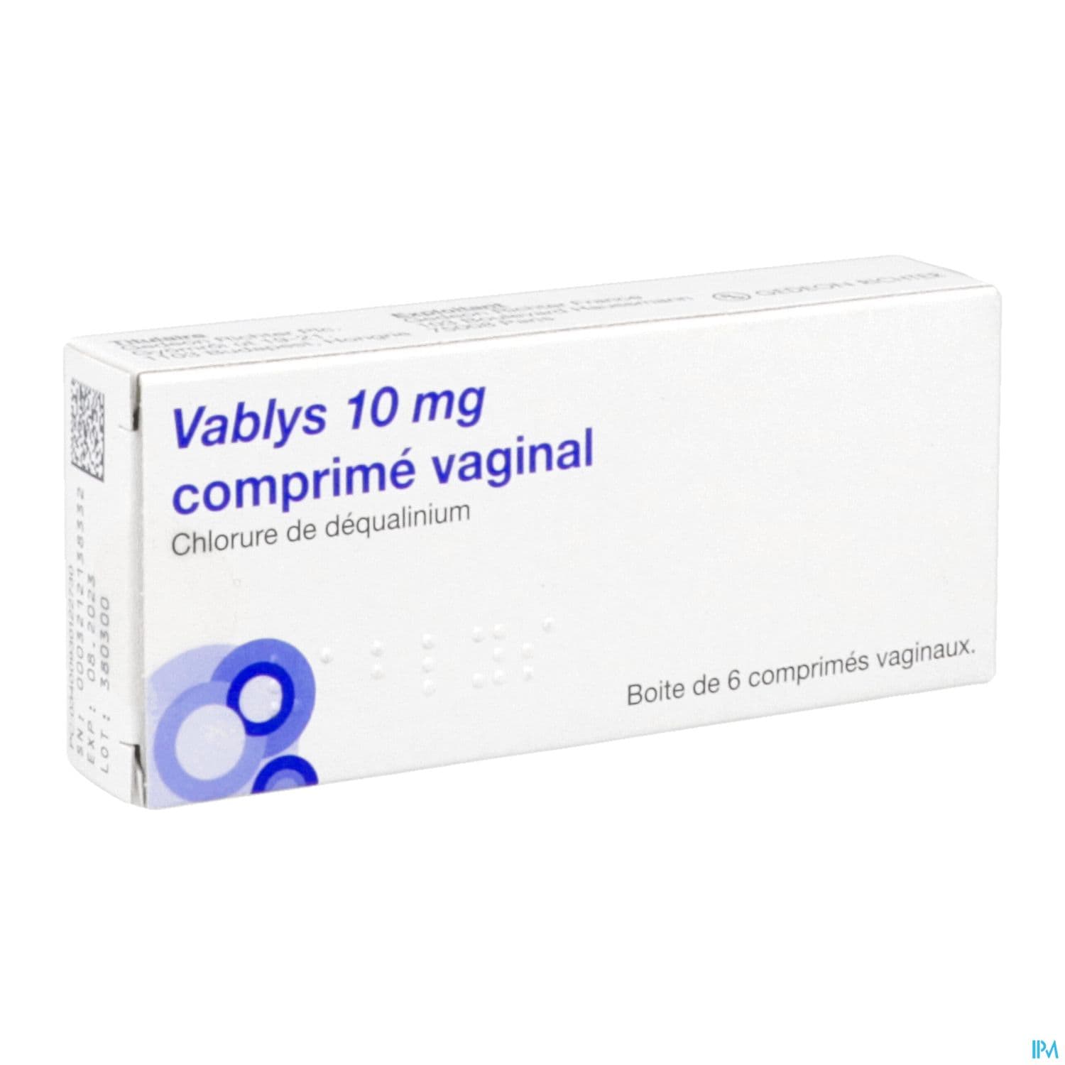 Vablys 10mg Comprime Vaginal 6