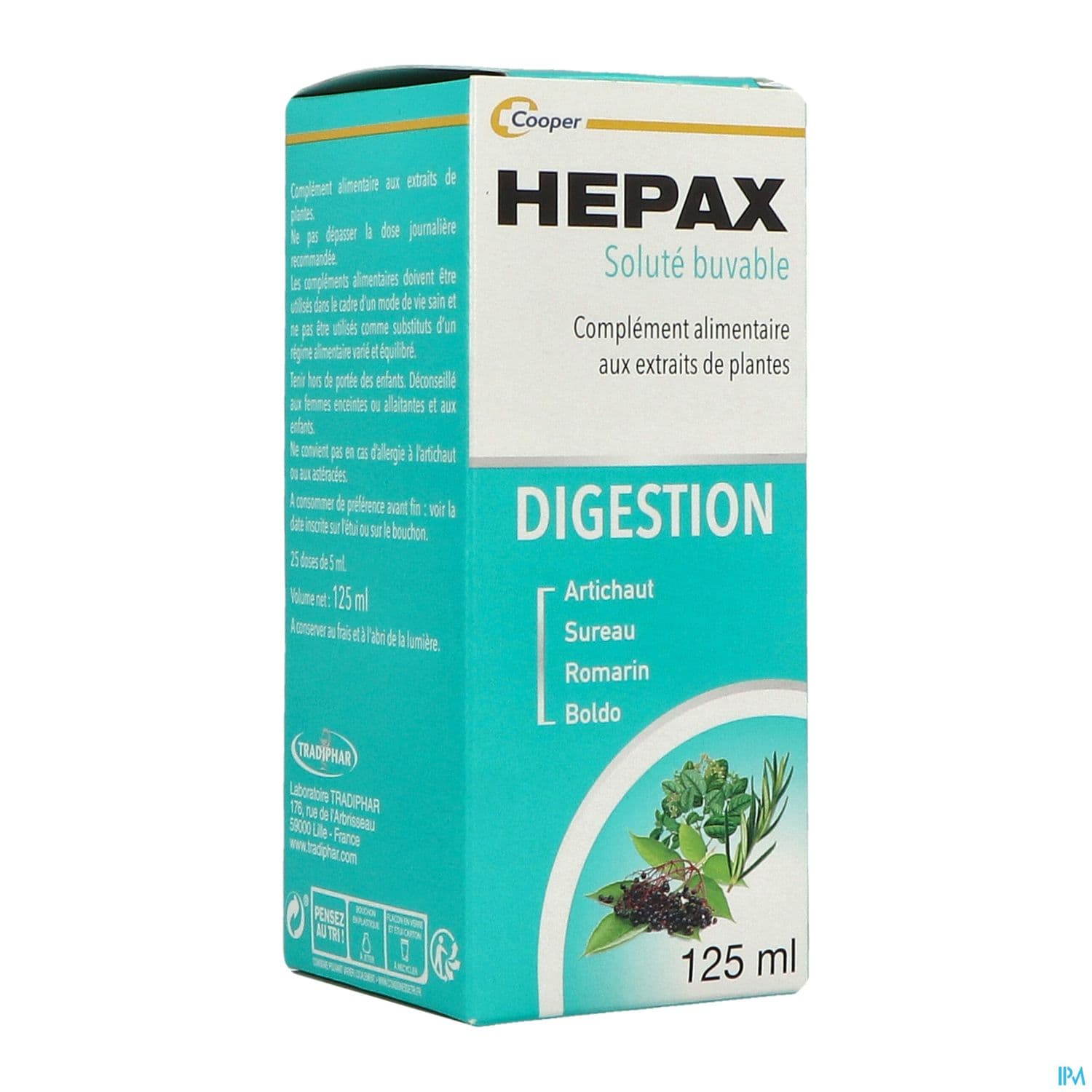HEPAX SOLUTE BUV FL125ML
