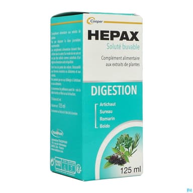 HEPAX SOLUTE BUV FL125ML