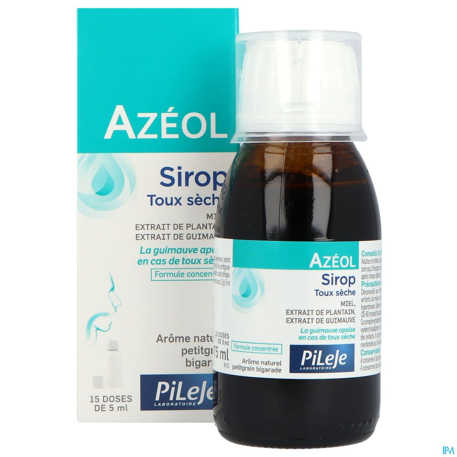 AZEOL SIROP VOIES RESPIR TX S 75ML