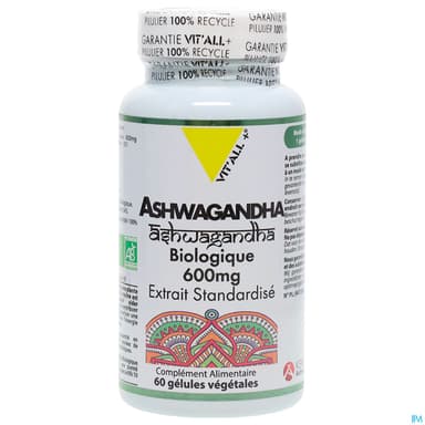 VIT ALL+ ASHWAGAND600MG EX/STD 60