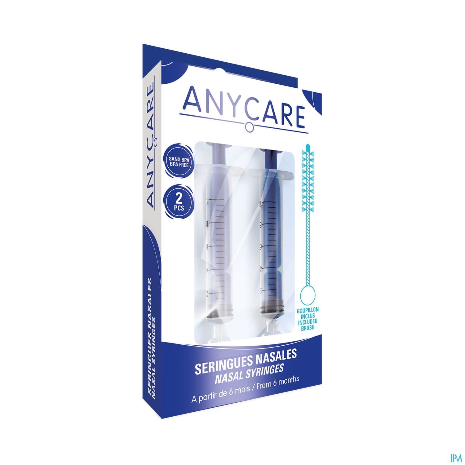 ANYCARE SERING ASPIR NASAL BLEUE 2