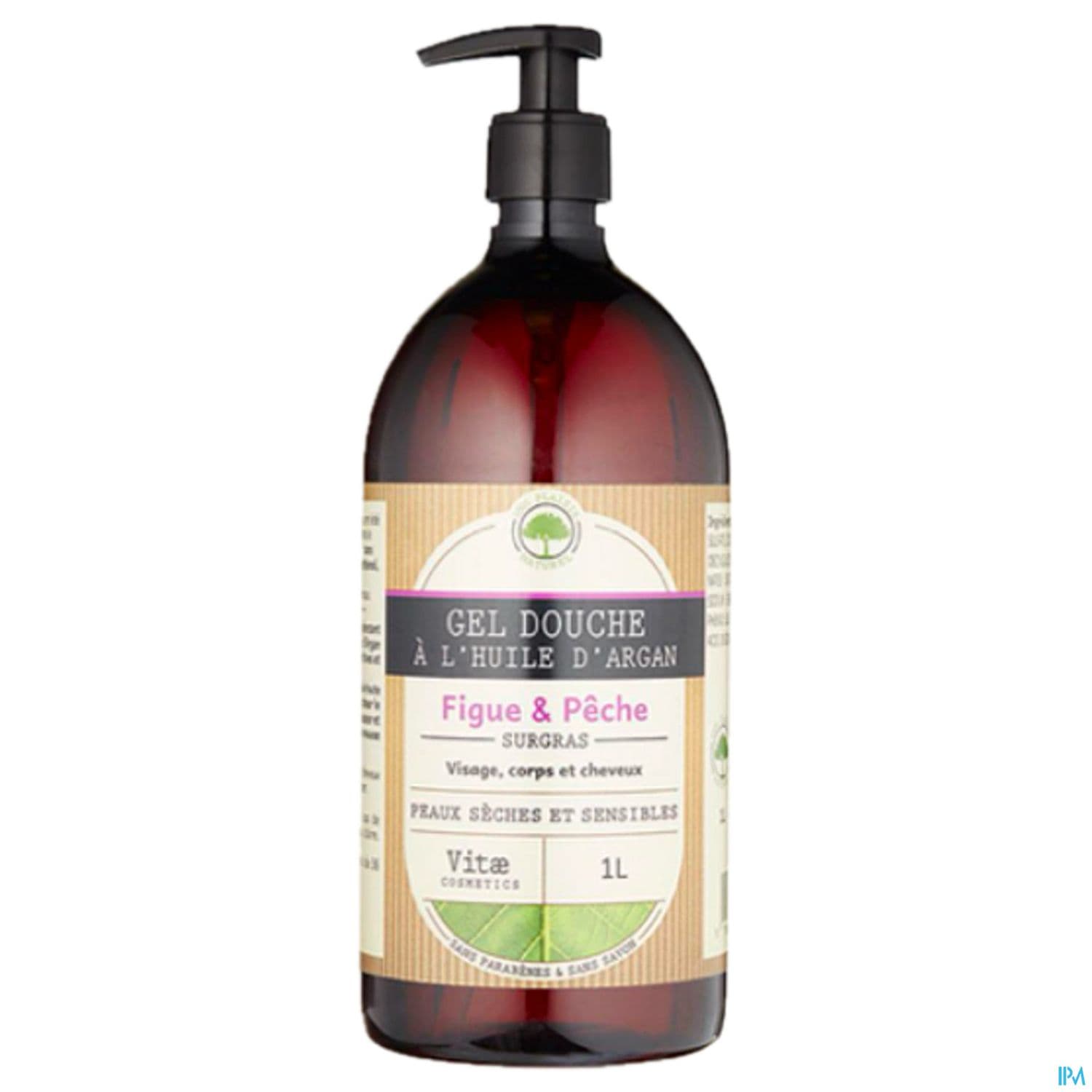 VITAE COSM GEL DCH FIGUE/PECHE 1L