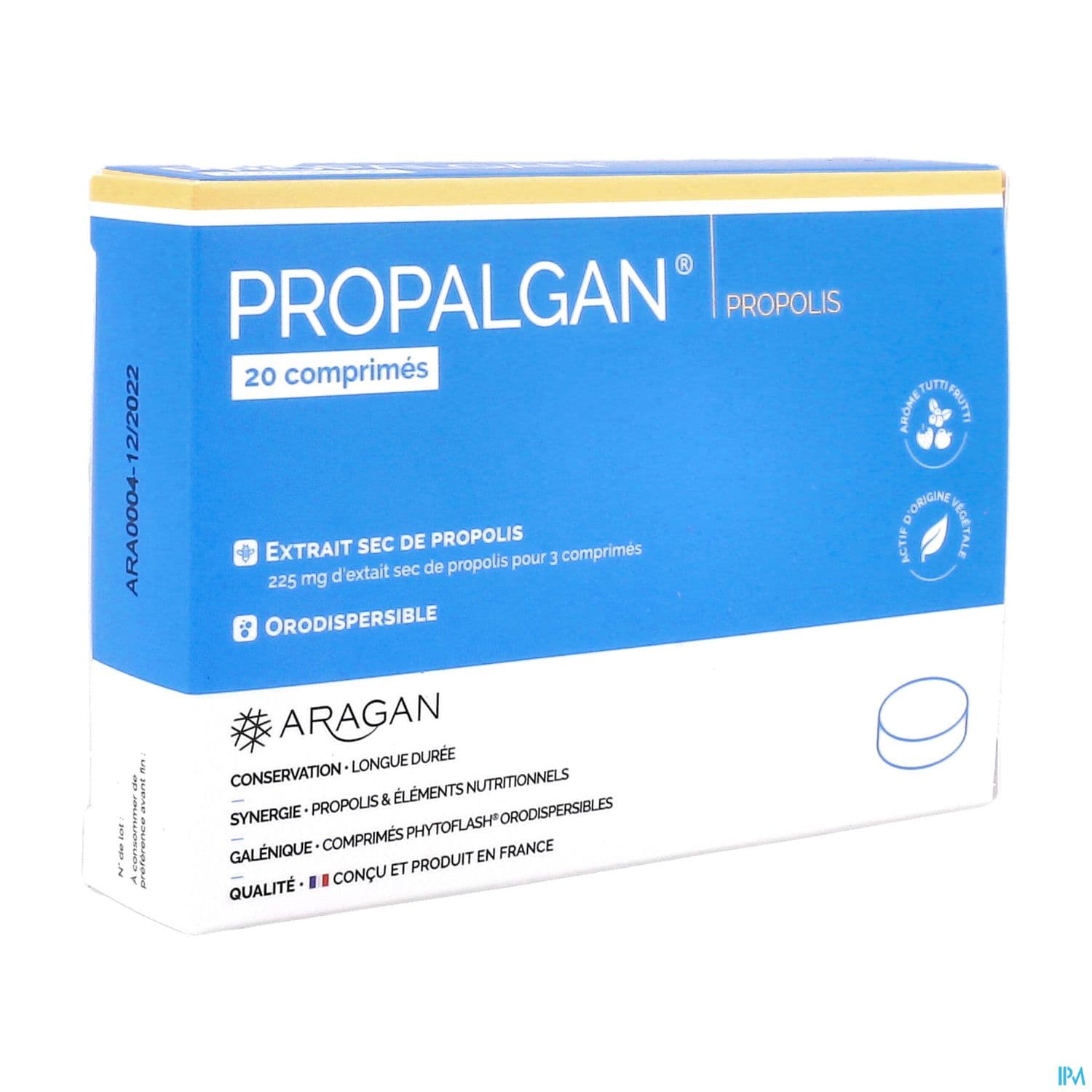 Aragan Propalgan 70mg Adulte Comprime Orodispersible 20