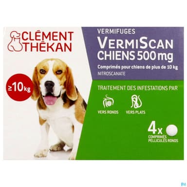 CLEM/THEK API VERMISCAN CHIEN CPR4