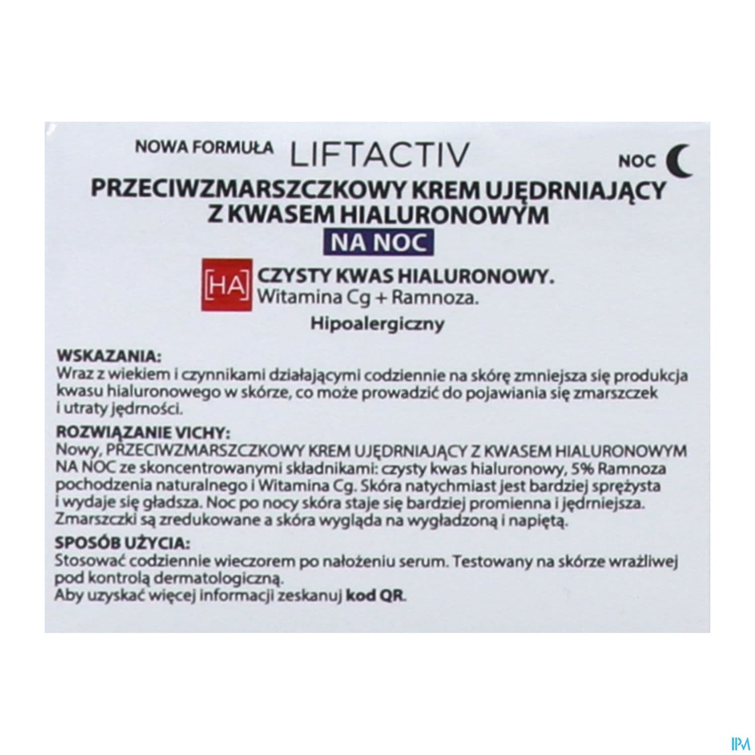 VICHY LIFTACTIV HA CR NUIT 50ML