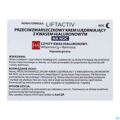 VICHY LIFTACTIV HA CR NUIT 50ML