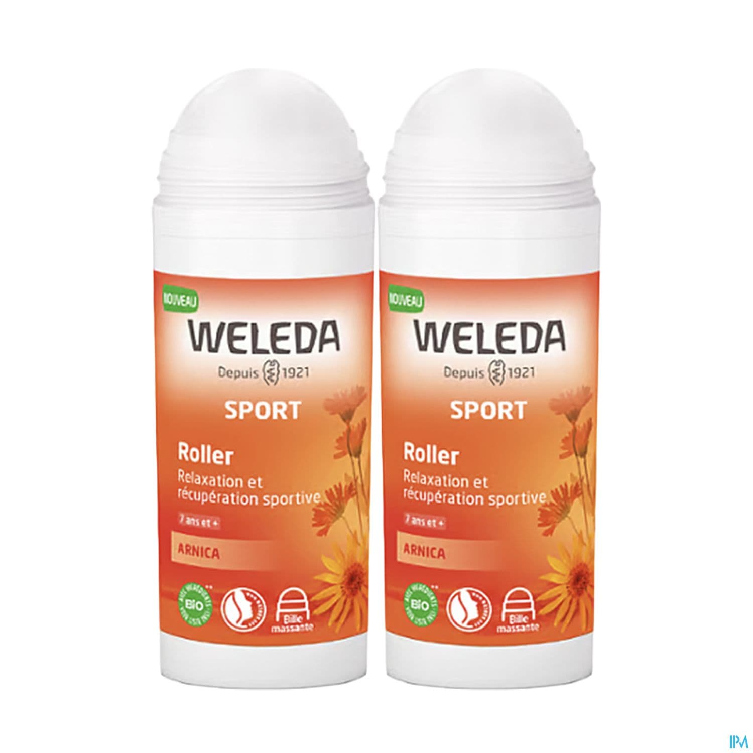 Weleda Sport Roller A l'arnica 75ml X2