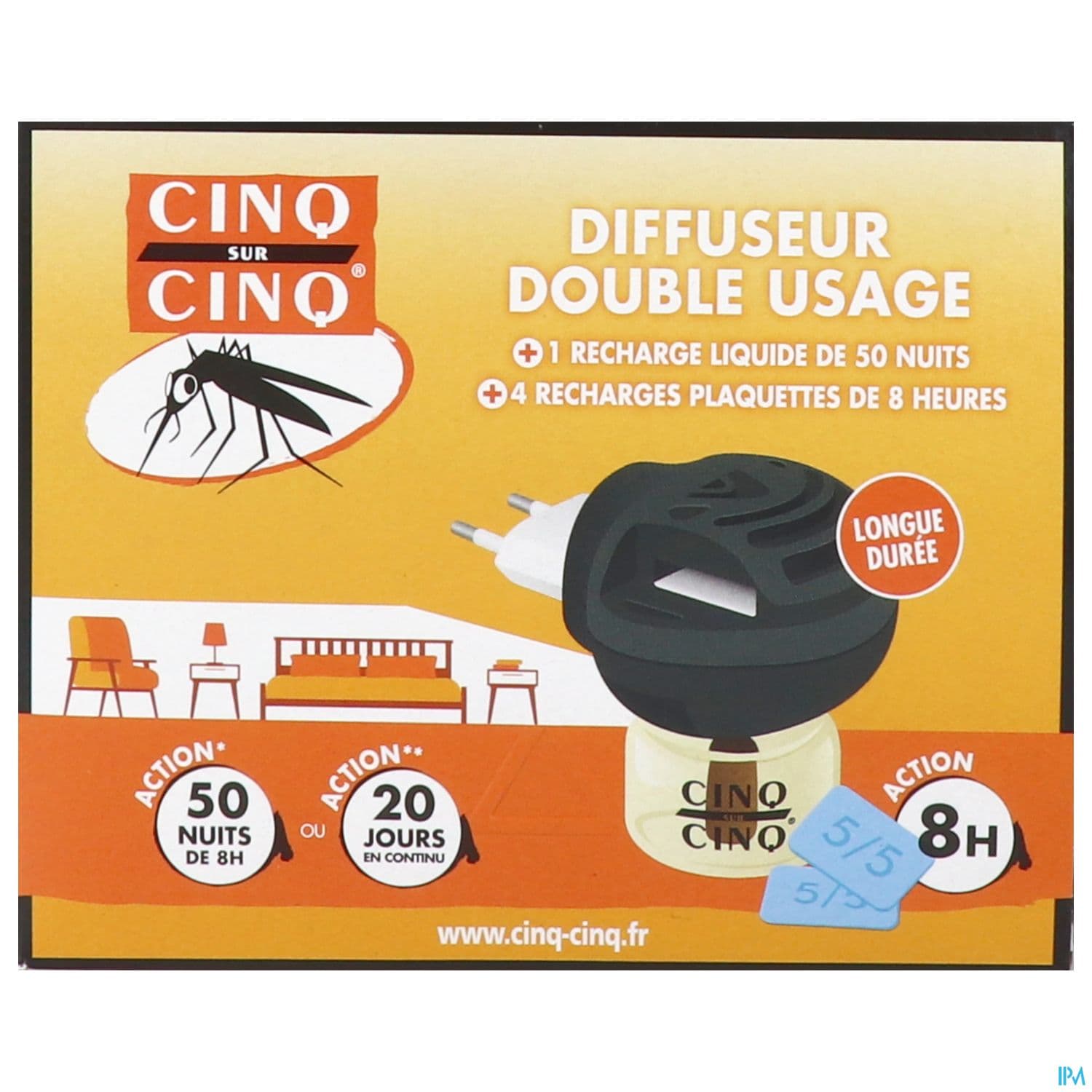 Cinq Sur Cinq Diffuseur Double Usage Electrique
