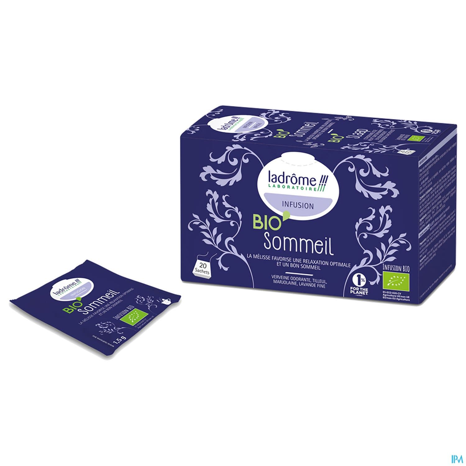 LADROME SOMMEIL INF BIO SACHET 20