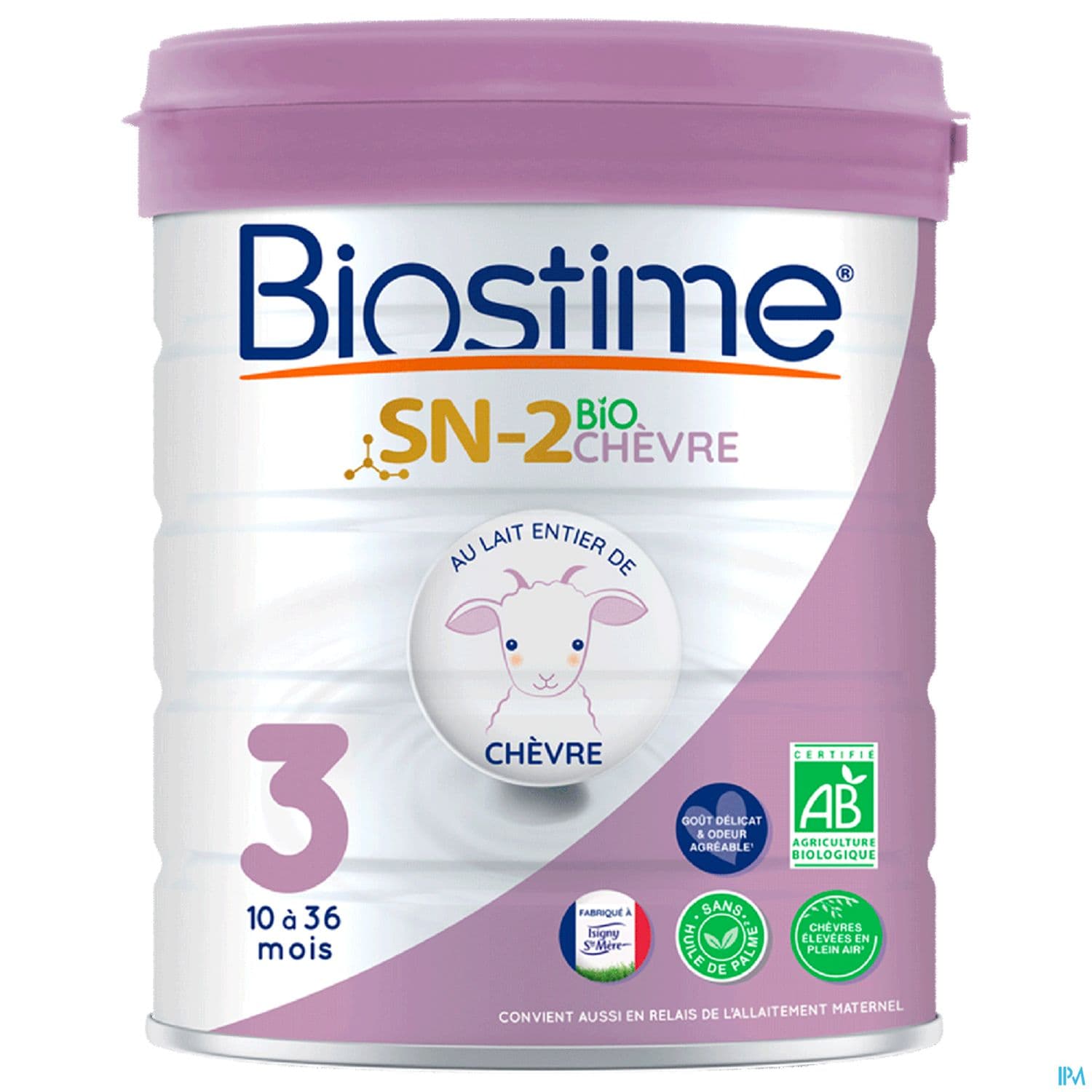 BIOSTIME LAIT CHEVRE 3EME AGE 800G