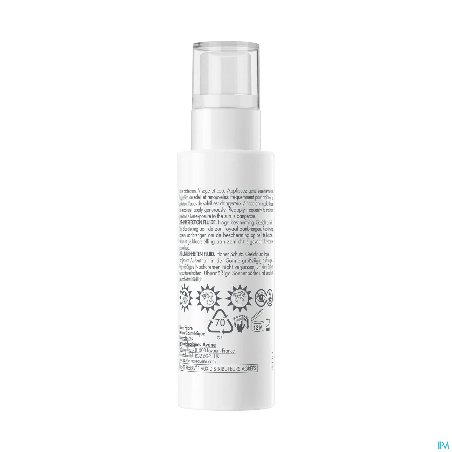 AVENE SOL SPF50 A/IMPERFECT 40ML