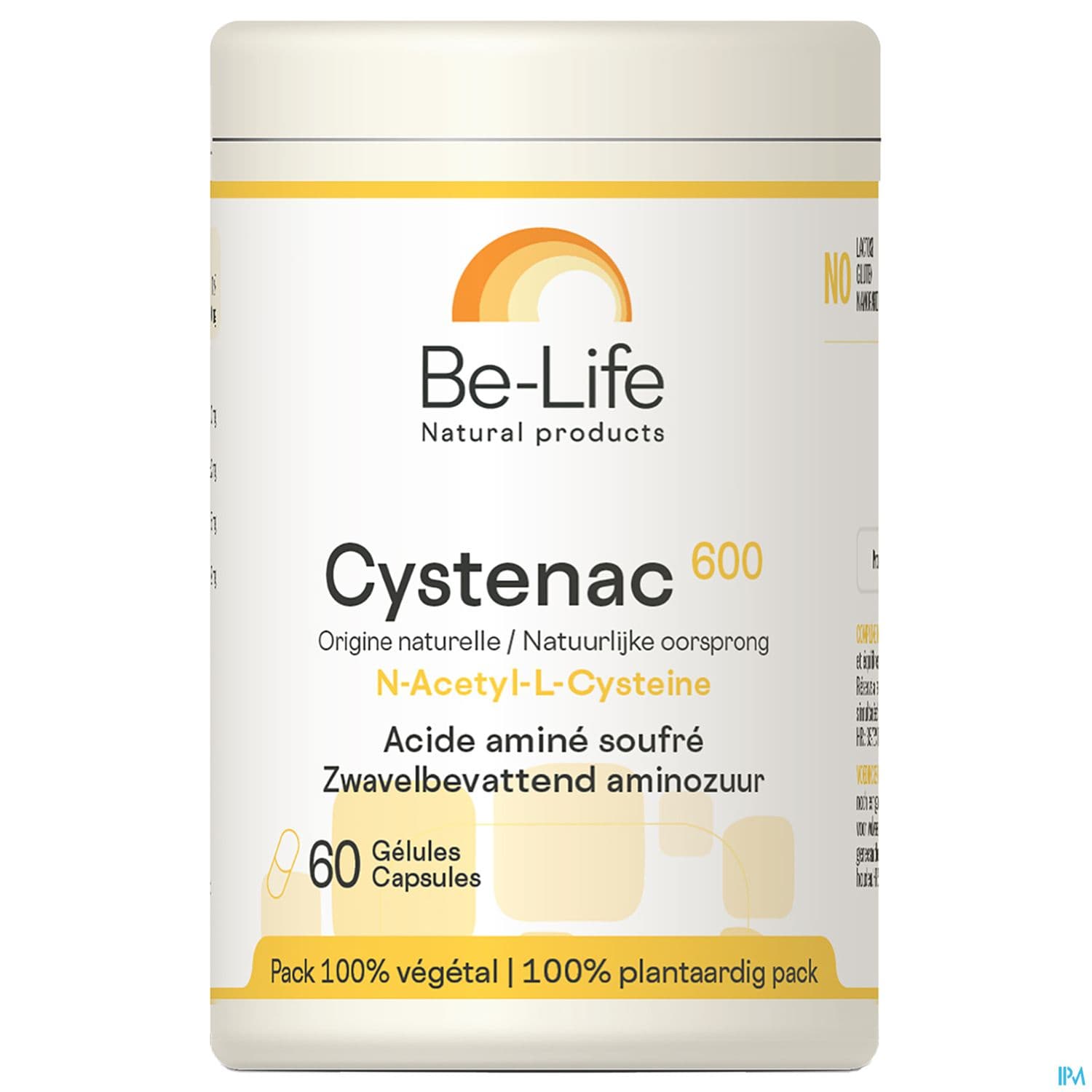 BE-LIFE CYSTENAC 600 GELUL 60
