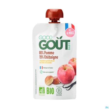 GOODGOUT POMME/CHATAIGNE 120G