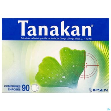 Tanakan 40mg Comprime 90