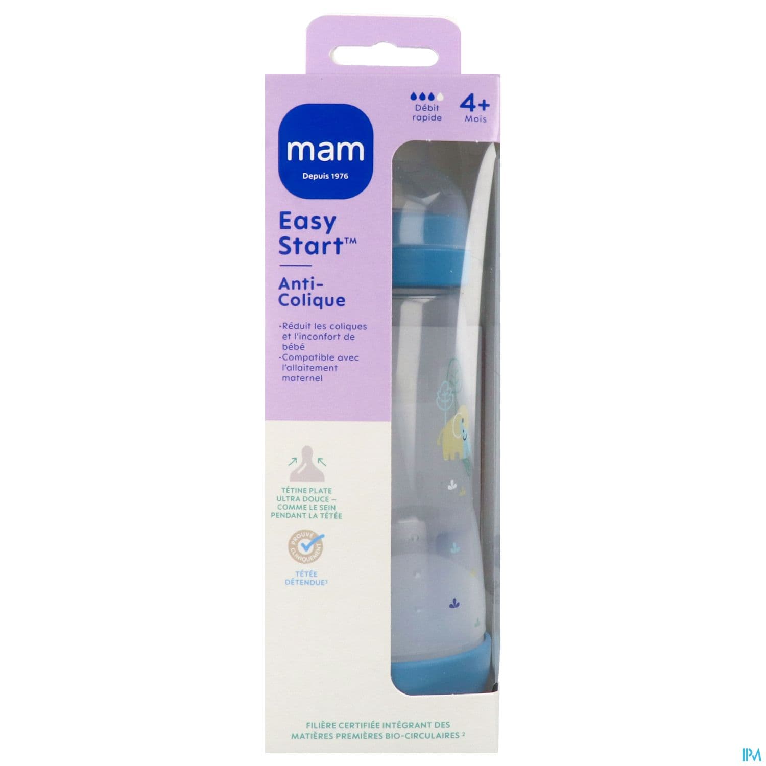 MAM BIB E ST A/COL OCEAN D3 320ML