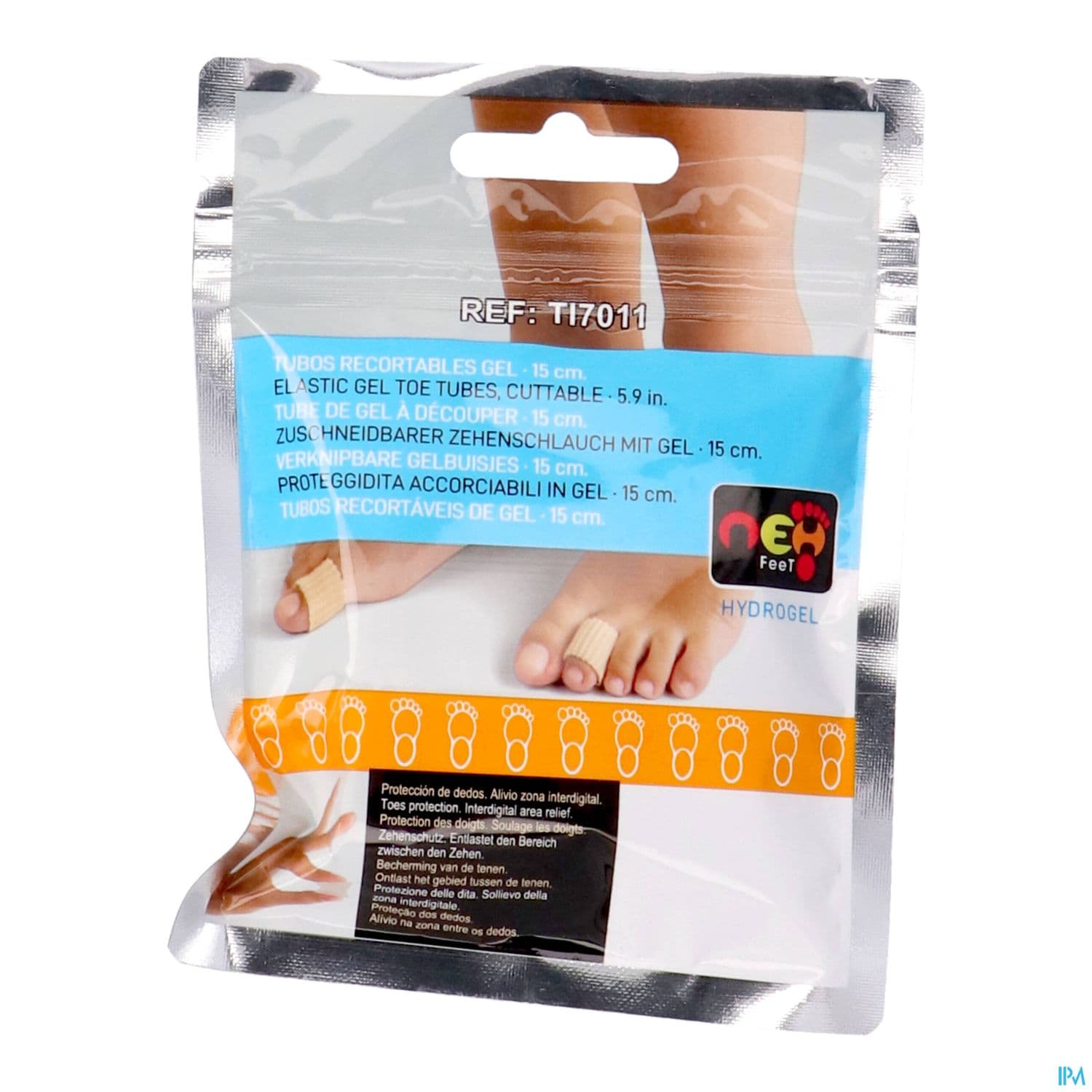 NEH FEET TUBE GEL 15CM DECOUP TL