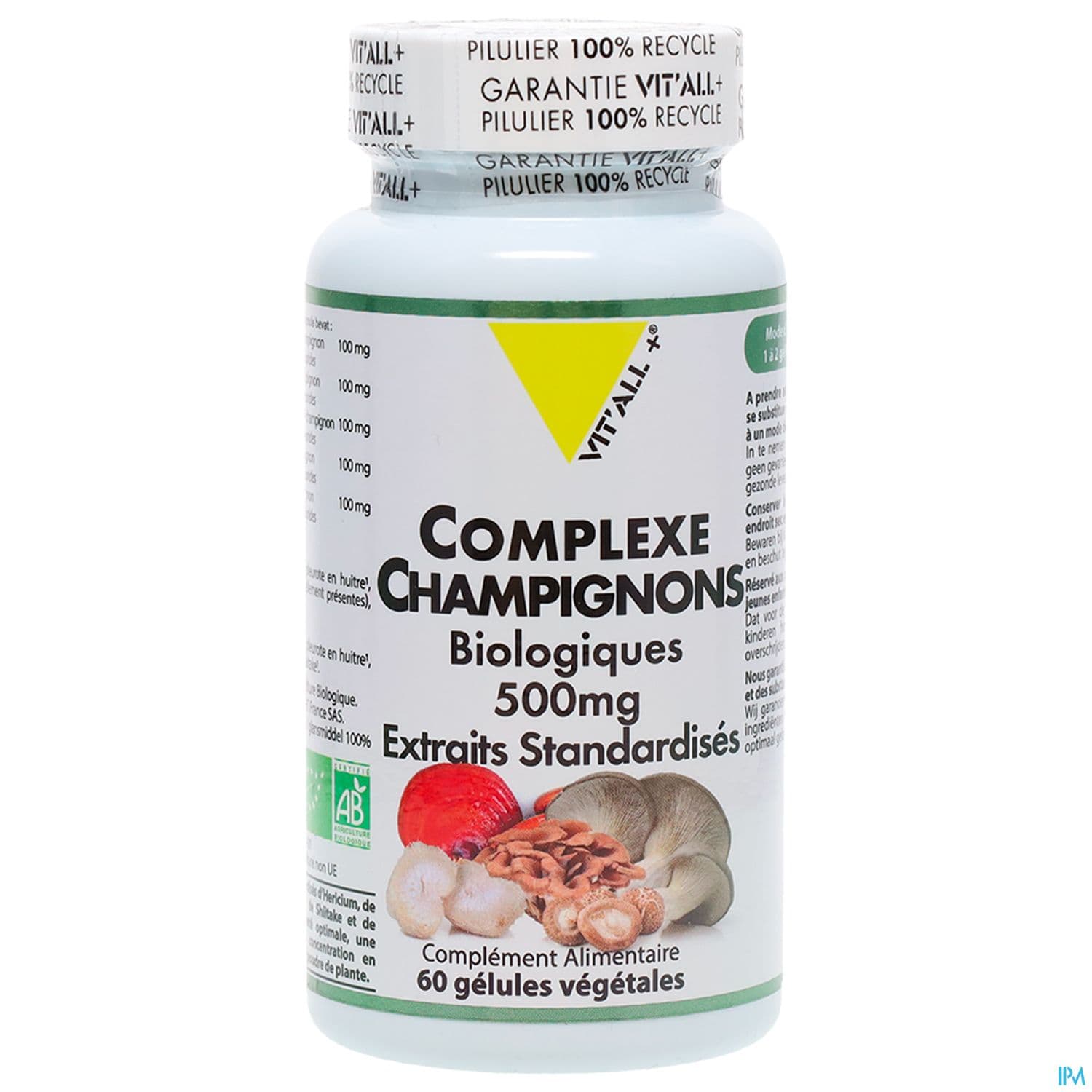 VIT ALL+ CPLX CHAMPIGNON GELUL60