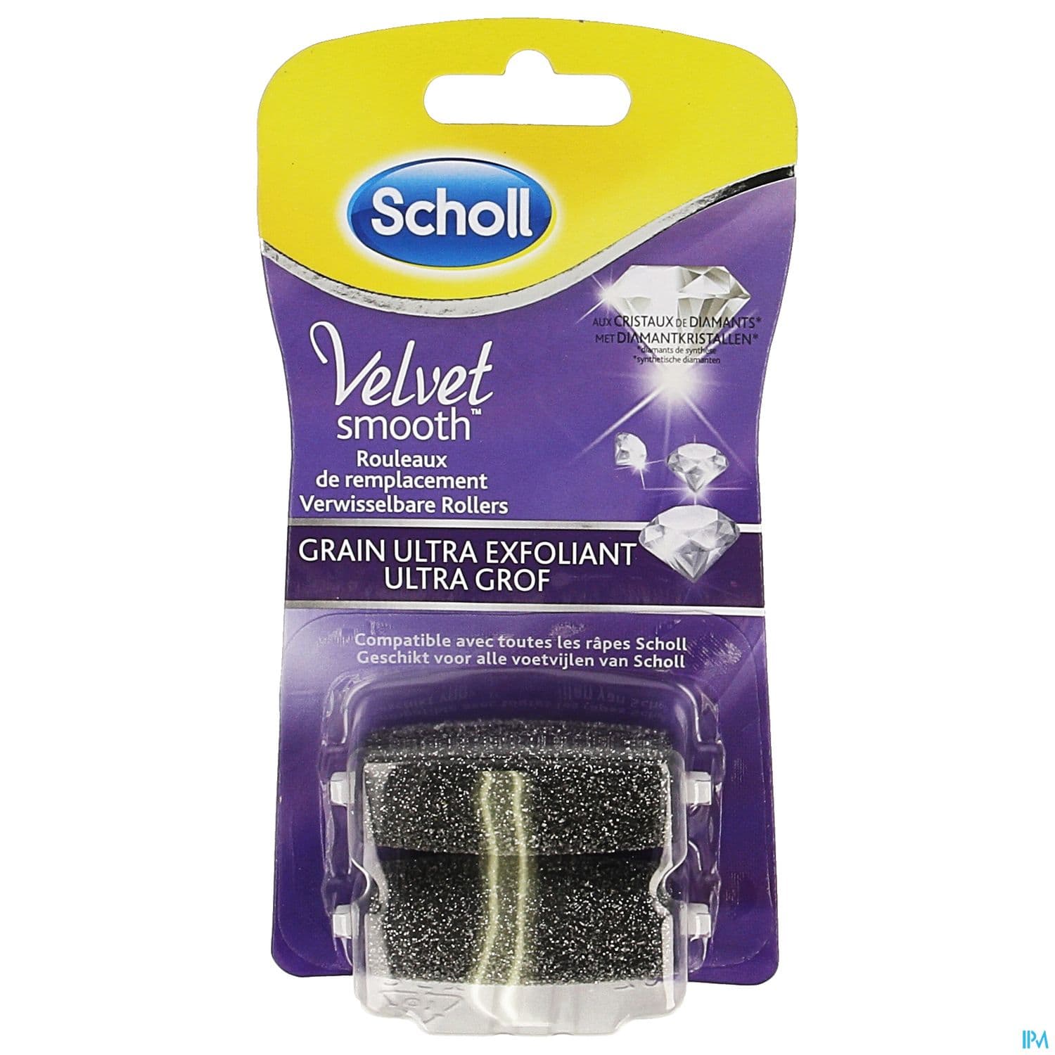 SCHOLL RECH VELV SMOOTH ULT EXFOL2