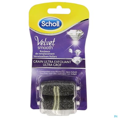 SCHOLL RECH VELV SMOOTH ULT EXFOL2