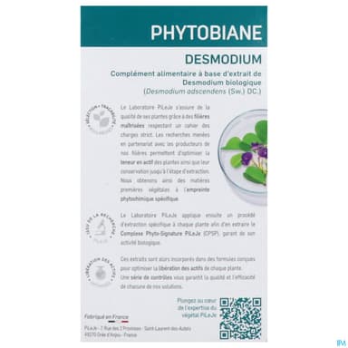 Pileje Phytobiane Desmodium Comprime Liberation Prolongee 30