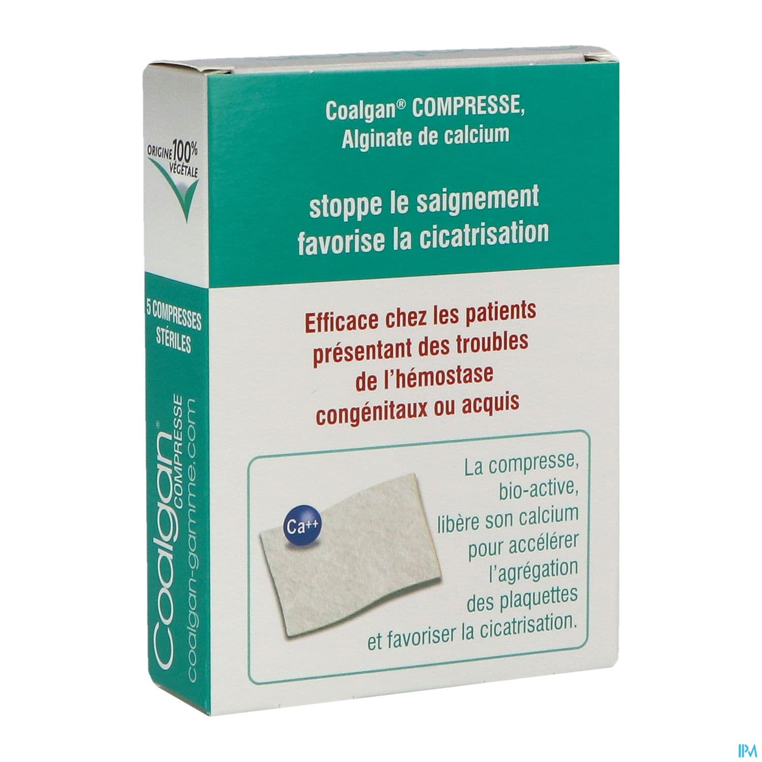COALGAN COMP HEMOSTAT 3CMX5CM 5