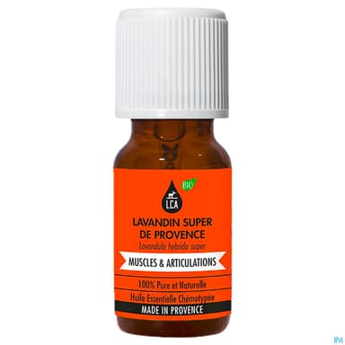 Lca Huile Essentielle De Lavandin Super Provence Bio 10ml
