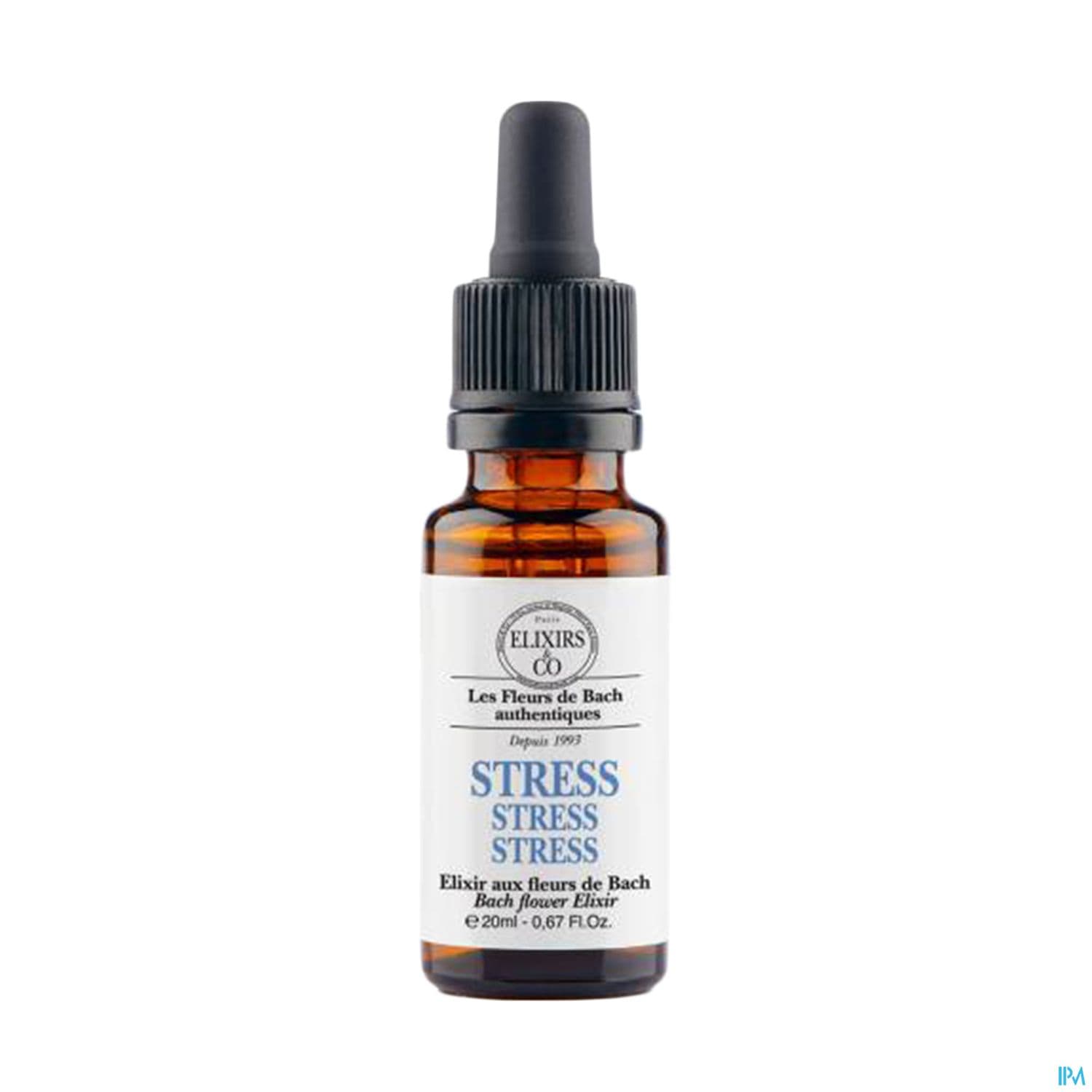 Elixirs Co Les Fleurs De Bach Stress Bio Gouttes 20ml